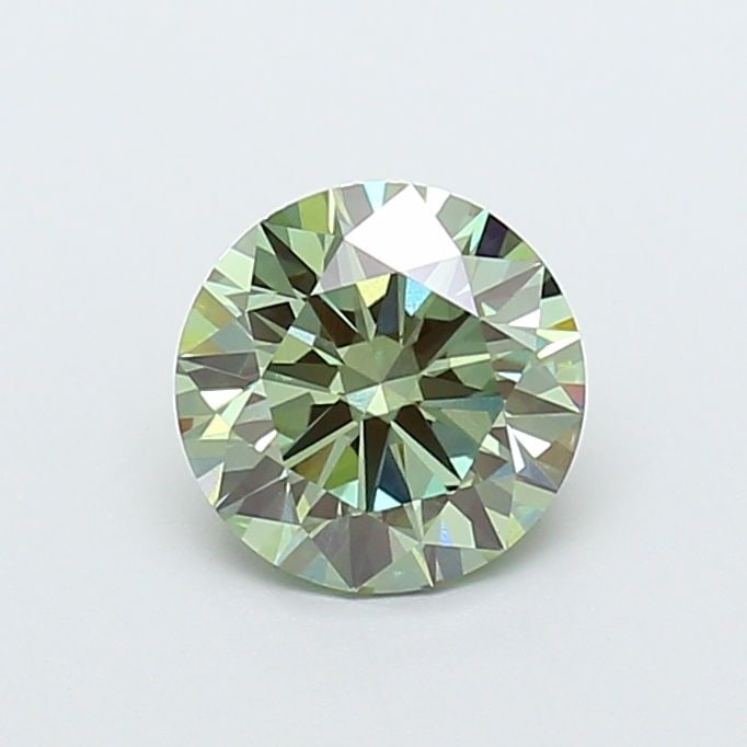 Ideal Loose Diamond - ROUND 1.71ct Fancy Vivid Green VVS2: Ideal Loose Diamond - ROUND 1.71ct Fancy Vivid Green VVS2 Source: This is a real non-mined Diamond that has been grown in a lab Shape: ROUND Carats: 1.71 Color: Fancy Vivid Green Certification: IGI Vi