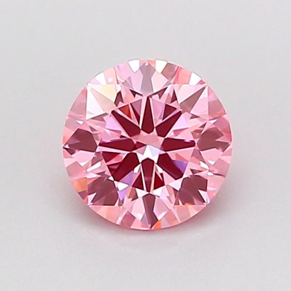Loose Diamond - ROUND 0.6ct Fancy Vivid Pink IF: Loose Diamond - ROUND 0.6ct Fancy Vivid Pink IF Source: This is a real non-mined Diamond that has been grown in a lab Shape: ROUND Carats: 0.6 Color: Fancy Vivid Pink Certification: IGI Video: