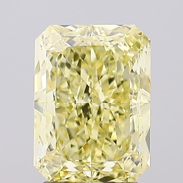 Loose Diamond - RADIANT 3.09ct Fancy Yellow VS2: Loose Diamond - RADIANT 3.09ct Fancy Yellow VS2 Source: This is a real non-mined Diamond that has been grown in a lab Shape: RADIANT Carats: 3.09 Color: Fancy Yellow Certification: IGI Video: