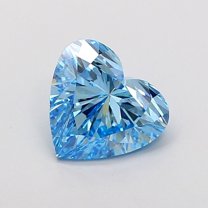 Loose Diamond - HEART 2.09ct Fancy Vivid Blue VVS2: Loose Diamond - HEART 2.09ct Fancy Vivid Blue VVS2 Source: This is a real non-mined Diamond that has been grown in a lab Shape: HEART Carats: 2.09 Color: Fancy Vivid Blue Certification: IGI Video: