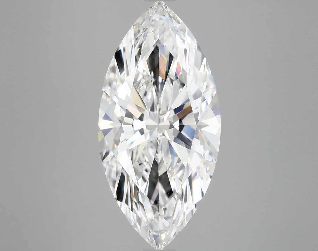 Loose Diamond - MARQUISE 4.8ct D VS2: Loose Diamond - MARQUISE 4.8ct D VS2 Source: This is a real non-mined Diamond that has been grown in a lab Shape: MARQUISE Carats: 4.8 Color: D Clarity: VS2 Certification: IGI Condition: Pre-Owned PLE