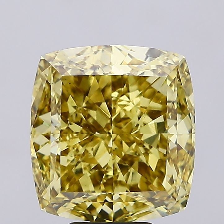 Loose Diamond - CUSHION MODIFIED 9.08ct Fancy Intense Gray Yellow VS1: Loose Diamond - CUSHION MODIFIED 9.08ct Fancy Intense Gray Yellow VS1 Source: This is a real non-mined Diamond that has been grown in a lab Shape: CUSHION MODIFIED Carats: 9.08 Color: Fancy Intense Gr