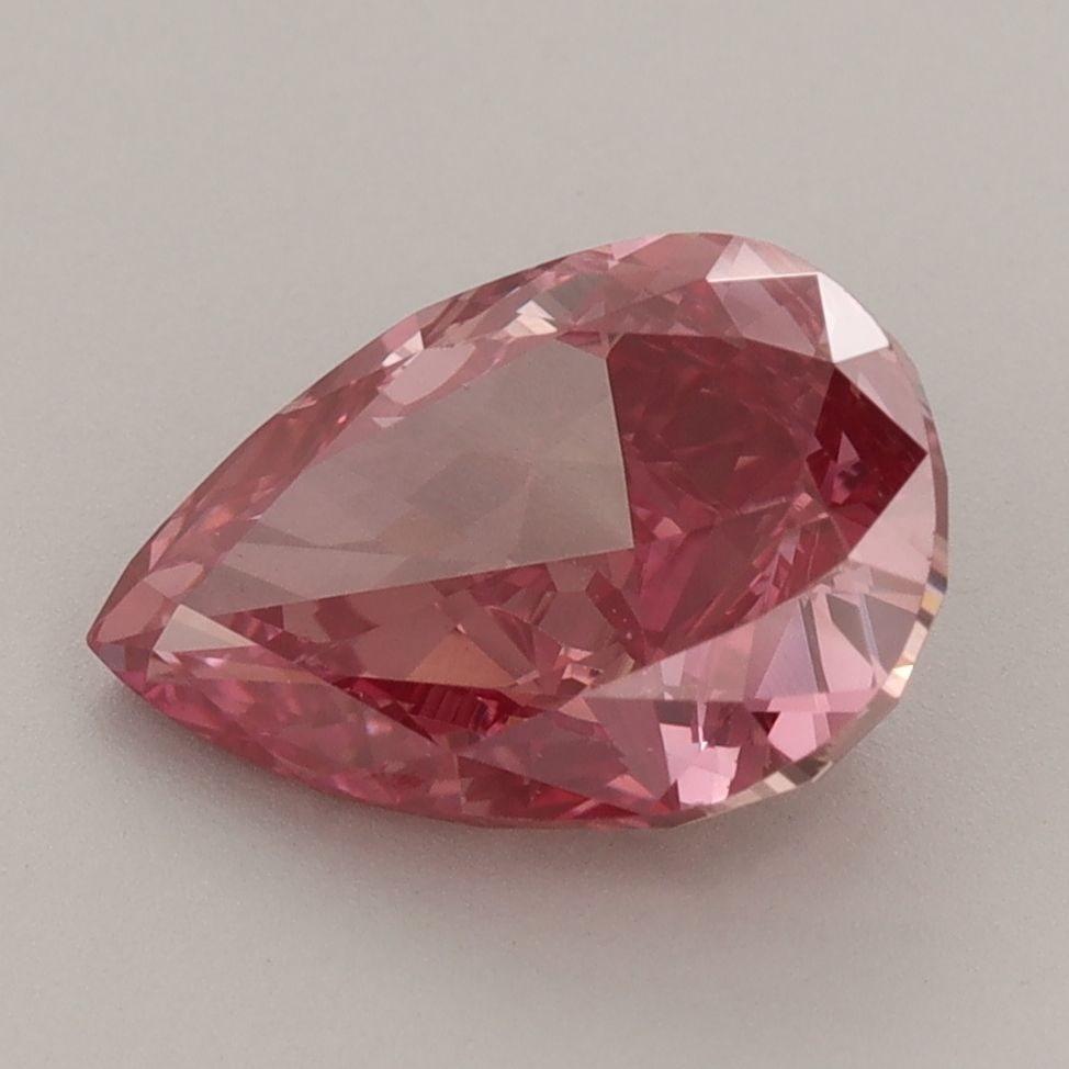 Loose Diamond - PEAR 2.88ct Fancy Vivid Pink VS1: Loose Diamond - PEAR 2.88ct Fancy Vivid Pink VS1 Source: This is a real non-mined Diamond that has been grown in a lab Shape: PEAR Carats: 2.88 Color: Fancy Vivid Pink Certification: IGI PLEASE NOTE: 