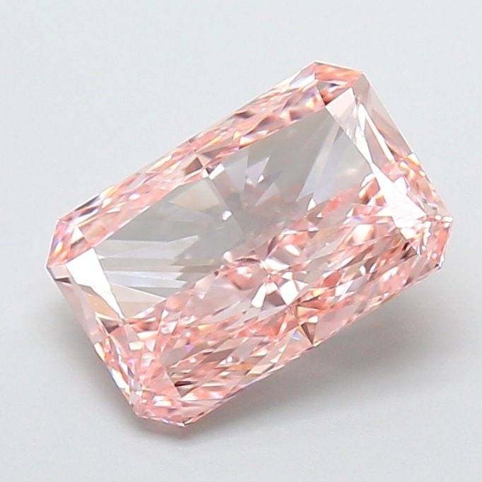 Loose Diamond - RADIANT 3.01ct Fancy Intense Pink VVS2: Loose Diamond - RADIANT 3.01ct Fancy Intense Pink VVS2 Source: This is a real non-mined Diamond that has been grown in a lab Shape: RADIANT Carats: 3.01 Color: Fancy Intense Pink Certification: IGI Vi