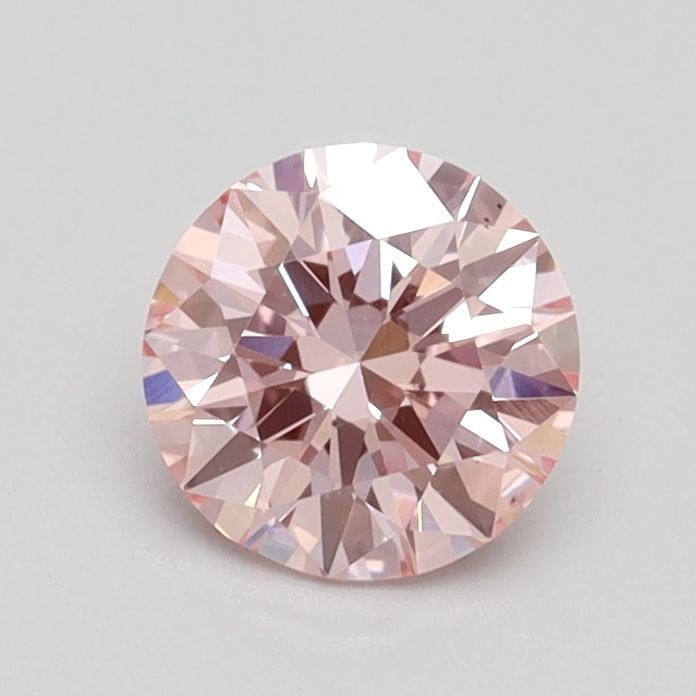Loose Diamond - ROUND 0.74ct Fancy Intense Pink VS2: Loose Diamond - ROUND 0.74ct Fancy Intense Pink VS2 Source: This is a real non-mined Diamond that has been grown in a lab Shape: ROUND Carats: 0.74 Color: Fancy Intense Pink Certification: IGI Video: