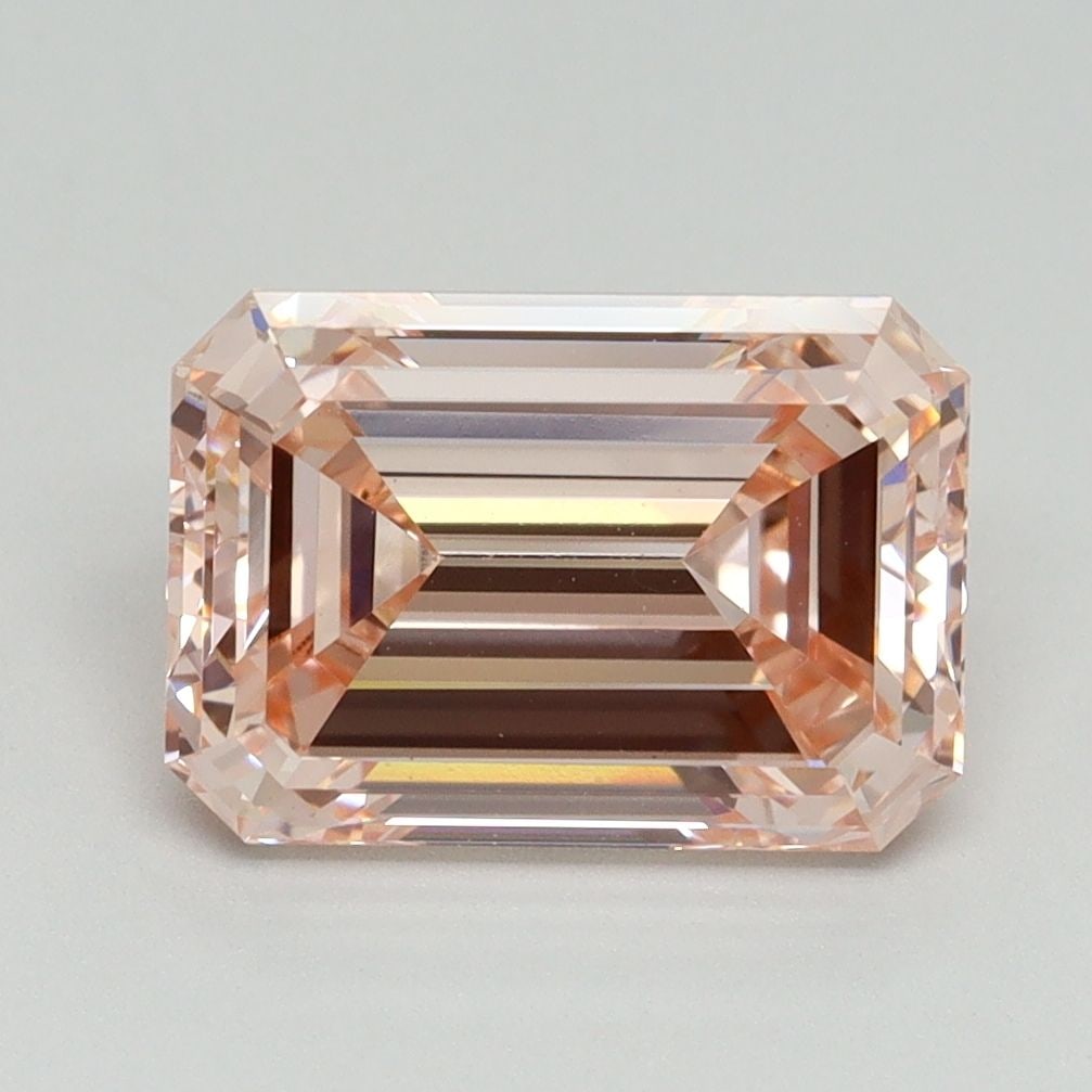 Loose Diamond - EMERALD 3.03ct Fancy Intense Pink VVS2: Loose Diamond - EMERALD 3.03ct Fancy Intense Pink VVS2 Source: This is a real non-mined Diamond that has been grown in a lab Shape: EMERALD Carats: 3.03 Color: Fancy Intense Pink Certification: IGI Vi