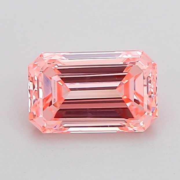 Loose Diamond - EMERALD 1.04ct Fancy Intense Pink VVS2: Loose Diamond - EMERALD 1.04ct Fancy Intense Pink VVS2 Source: This is a real non-mined Diamond that has been grown in a lab Shape: EMERALD Carats: 1.04 Color: Fancy Intense Pink Certification: IGI Vi