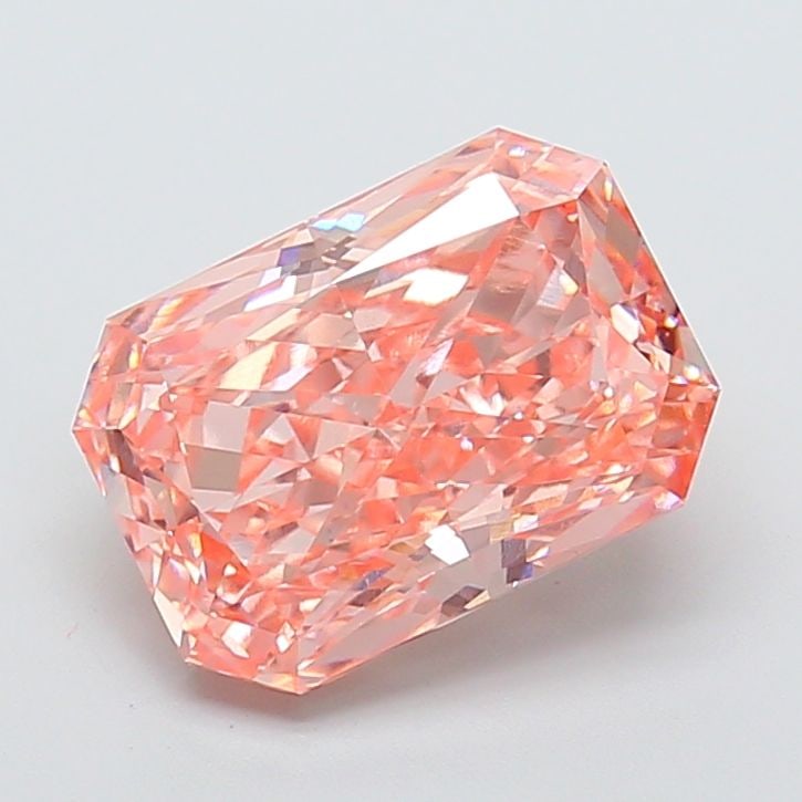 Loose Diamond - RADIANT 7.09ct Fancy Vivid Pink VS1: Loose Diamond - RADIANT 7.09ct Fancy Vivid Pink VS1 Source: This is a real non-mined Diamond that has been grown in a lab Shape: RADIANT Carats: 7.09 Color: Fancy Vivid Pink Certification: IGI Video: