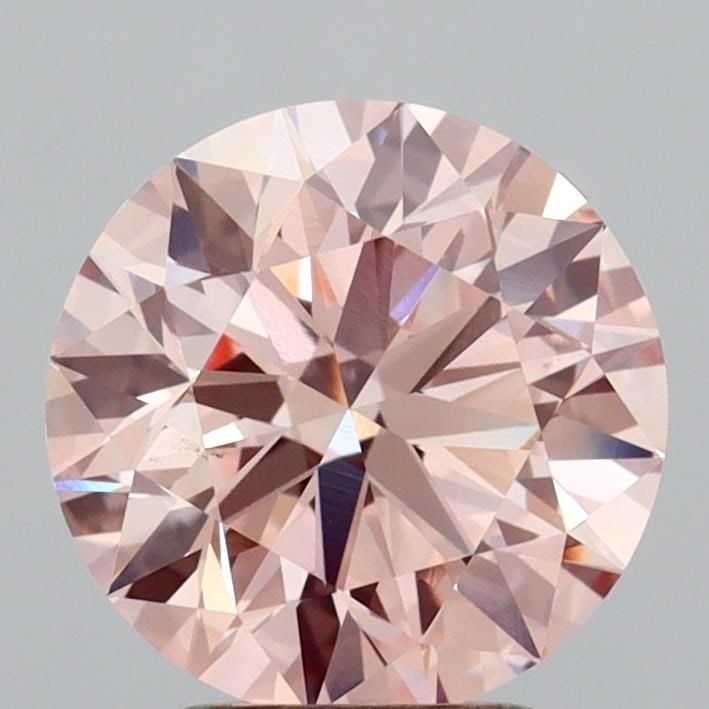Loose Diamond - ROUND 3.05ct Fancy Pink VS1: Loose Diamond - ROUND 3.05ct Fancy Pink VS1 Source: This is a real non-mined Diamond that has been grown in a lab Shape: ROUND Carats: 3.05 Color: Fancy Pink Certification: IGI Video: