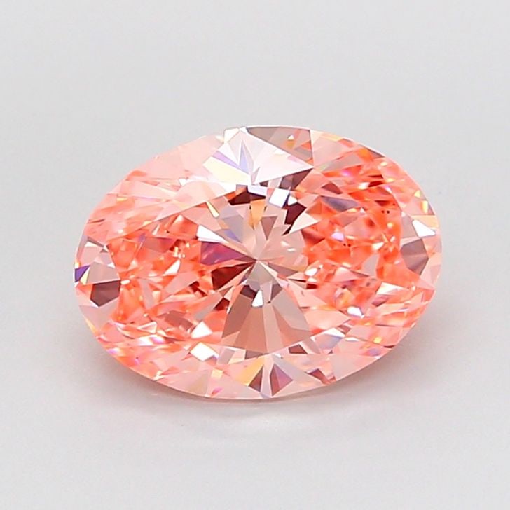 Loose Diamond - OVAL 2.5ct Fancy Intense Pink VS2: Loose Diamond - OVAL 2.5ct Fancy Intense Pink VS2 Source: This is a real non-mined Diamond that has been grown in a lab Shape: OVAL Carats: 2.5 Color: Fancy Intense Pink Certification: IGI Video: