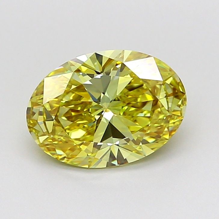 Loose Diamond - OVAL 1.43ct Fancy Intense Yellow IF: Loose Diamond - OVAL 1.43ct Fancy Intense Yellow IF Source: This is a real non-mined Diamond that has been grown in a lab Shape: OVAL Carats: 1.43 Color: Fancy Intense Yellow Certification: IGI Video: