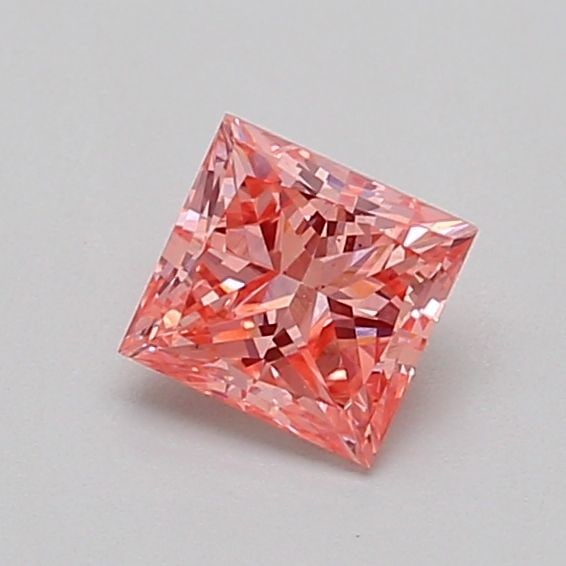 Loose Diamond - PRINCESS 0.56ct Fancy Vivid Pink VS2: Loose Diamond - PRINCESS 0.56ct Fancy Vivid Pink VS2 Source: This is a real non-mined Diamond that has been grown in a lab Shape: PRINCESS Carats: 0.56 Color: Fancy Vivid Pink Certification: IGI Video