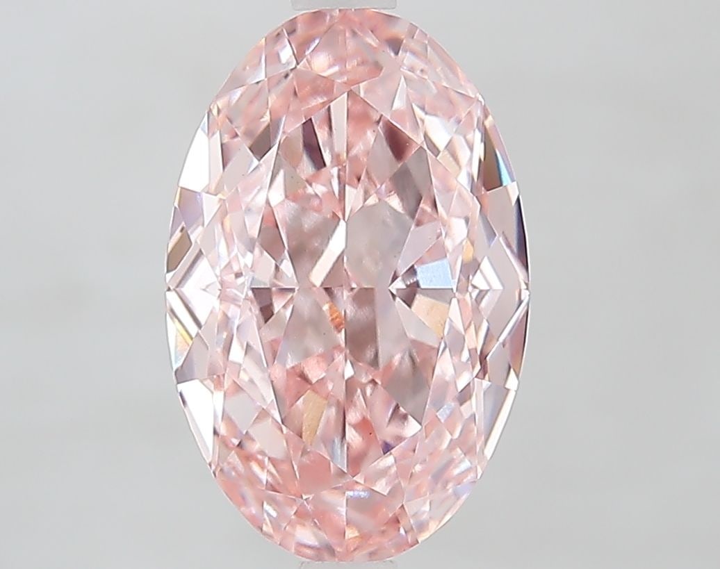 Loose Diamond - OVAL 3.5ct Fancy Vivid Pink VVS2: Loose Diamond - OVAL 3.5ct Fancy Vivid Pink VVS2 Source: This is a real non-mined Diamond that has been grown in a lab Shape: OVAL Carats: 3.5 Color: Fancy Vivid Pink Certification: IGI Video:
