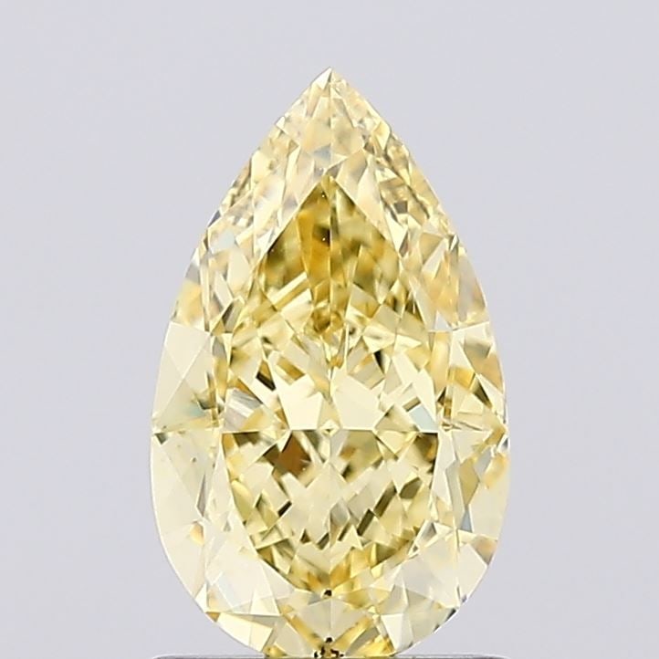 Loose Diamond - PEAR 1.34ct Fancy Intense Yellow SI1: Loose Diamond - PEAR 1.34ct Fancy Intense Yellow SI1 Source: This is a real non-mined Diamond that has been grown in a lab Shape: PEAR Carats: 1.34 Color: Fancy Intense Yellow Certification: IGI Video