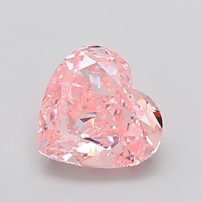 Loose Diamond - HEART 3.01ct Fancy Vivid Pink VVS2: Loose Diamond - HEART 3.01ct Fancy Vivid Pink VVS2 Source: This is a real non-mined Diamond that has been grown in a lab Shape: HEART Carats: 3.01 Color: Fancy Vivid Pink Certification: IGI Video: