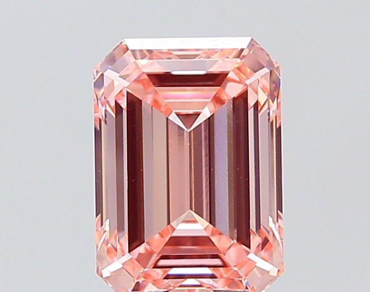 Loose Diamond - EMERALD 3.1ct Fancy Intense Pink VS1: Loose Diamond - EMERALD 3.1ct Fancy Intense Pink VS1 Source: This is a real non-mined Diamond that has been grown in a lab Shape: EMERALD Carats: 3.1 Color: Fancy Intense Pink Certification: IGI Video