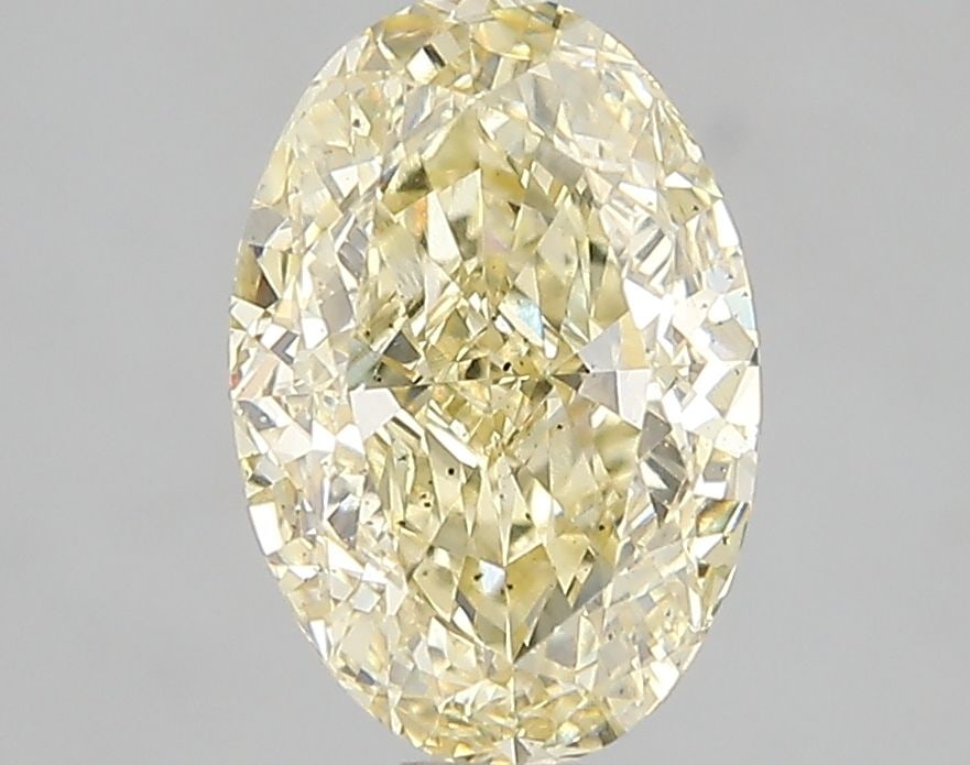 Loose Diamond - OVAL 2.5ct Fancy Intense Yellow SI1: Loose Diamond - OVAL 2.5ct Fancy Intense Yellow SI1 Source: This is a real non-mined Diamond that has been grown in a lab Shape: OVAL Carats: 2.5 Color: Fancy Intense Yellow Certification: IGI Video: