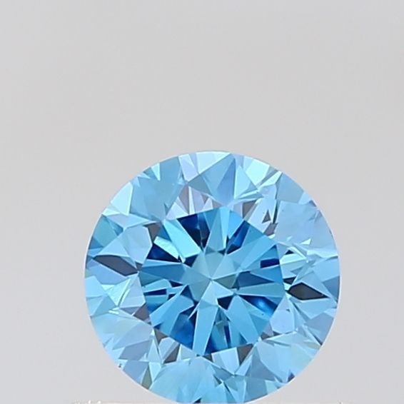 Loose Diamond - ROUND 0.58ct Fancy Vivid Blue VS1: Loose Diamond - ROUND 0.58ct Fancy Vivid Blue VS1 Source: This is a real non-mined Diamond that has been grown in a lab Shape: ROUND Carats: 0.58 Color: Fancy Vivid Blue Certification: IGI Video: