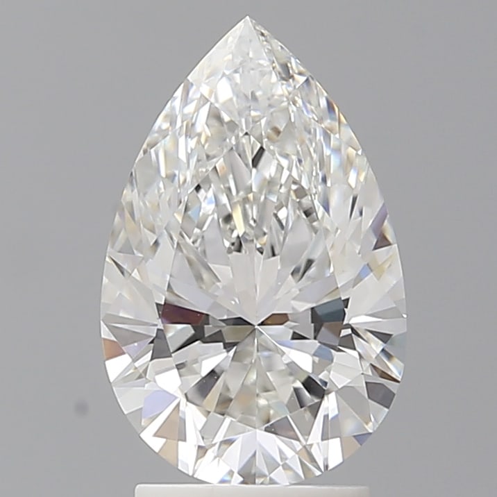 Loose Diamond - PEAR 2.6ct E VVS2: Loose Diamond - PEAR 2.6ct E VVS2 Source: This is a real non-mined Diamond that has been grown in a lab Shape: PEAR Carats: 2.6 Color: E Clarity: VVS2 Certification: IGI Condition: Pre-Owned PLEASE NO