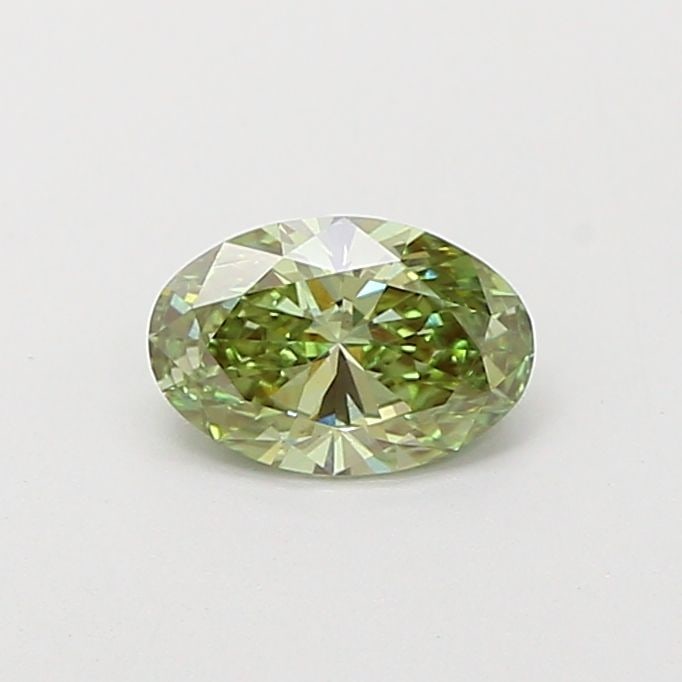 Loose Diamond - OVAL 0.6ct Fancy Vivid Green VS1: Loose Diamond - OVAL 0.6ct Fancy Vivid Green VS1 Source: This is a real non-mined Diamond that has been grown in a lab Shape: OVAL Carats: 0.6 Color: Fancy Vivid Green Certification: IGI Video: