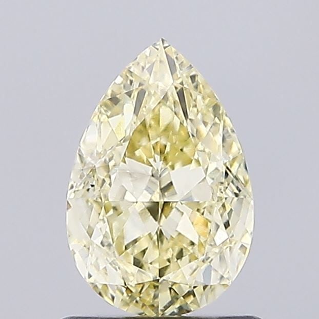 Loose Diamond - PEAR 1.07ct Fancy Yellow VS1: Loose Diamond - PEAR 1.07ct Fancy Yellow VS1 Source: This is a real non-mined Diamond that has been grown in a lab Shape: PEAR Carats: 1.07 Color: Fancy Yellow Certification: IGI Video: