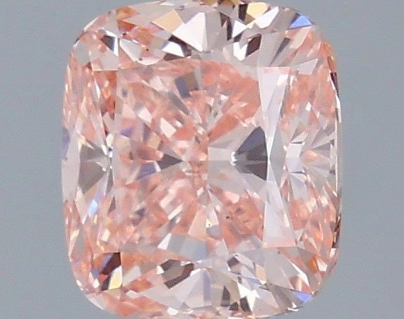 Loose Diamond - CUSHION MODIFIED 2.31ct Fancy Vivid Pink VS2: Loose Diamond - CUSHION MODIFIED 2.31ct Fancy Vivid Pink VS2 Source: This is a real non-mined Diamond that has been grown in a lab Shape: CUSHION MODIFIED Carats: 2.31 Color: Fancy Vivid Pink Certific
