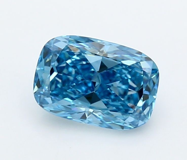 Loose Diamond - CUSHION MODIFIED 1.51ct Fancy Vivid Blue VS1: Loose Diamond - CUSHION MODIFIED 1.51ct Fancy Vivid Blue VS1 Source: This is a real non-mined Diamond that has been grown in a lab Shape: CUSHION MODIFIED Carats: 1.51 Color: Fancy Vivid Blue Certific