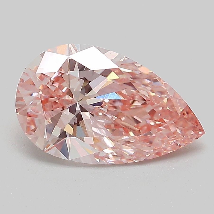 Loose Diamond - PEAR 2.03ct Fancy Intense Pink VVS2: Loose Diamond - PEAR 2.03ct Fancy Intense Pink VVS2 Source: This is a real non-mined Diamond that has been grown in a lab Shape: PEAR Carats: 2.03 Color: Fancy Intense Pink Certification: IGI Video: