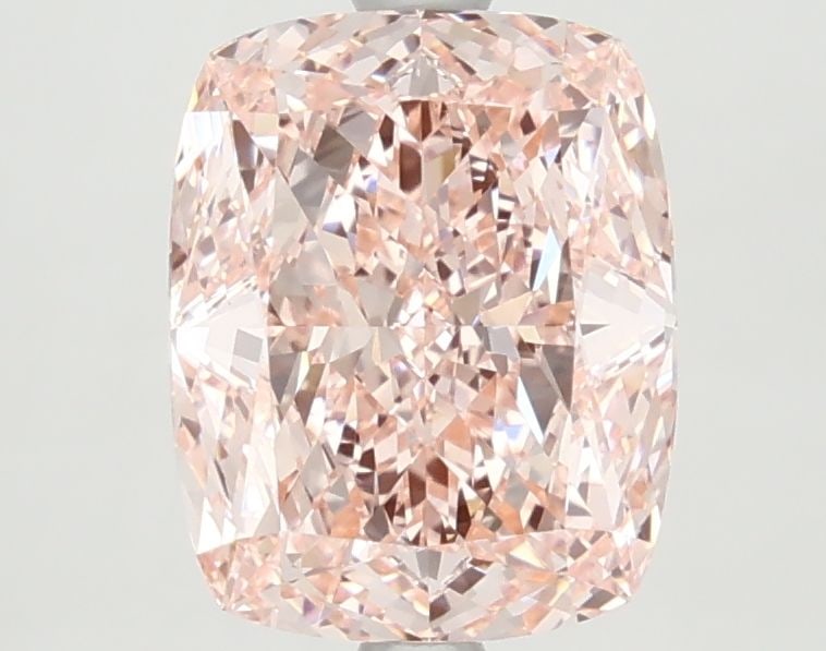 Loose Diamond - CUSHION MODIFIED 2.45ct Fancy Vivid Pink VVS2: Loose Diamond - CUSHION MODIFIED 2.45ct Fancy Vivid Pink VVS2 Source: This is a real non-mined Diamond that has been grown in a lab Shape: CUSHION MODIFIED Carats: 2.45 Color: Fancy Vivid Pink Certifi