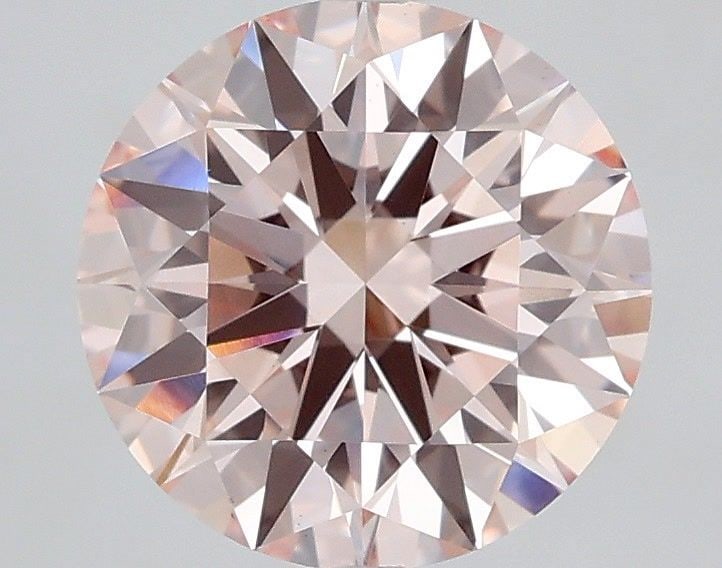 Ideal Loose Diamond - ROUND 2.05ct Fancy Pink VS2: Ideal Loose Diamond - ROUND 2.05ct Fancy Pink VS2 Source: This is a real non-mined Diamond that has been grown in a lab Shape: ROUND Carats: 2.05 Color: Fancy Pink Certification: IGI Video: