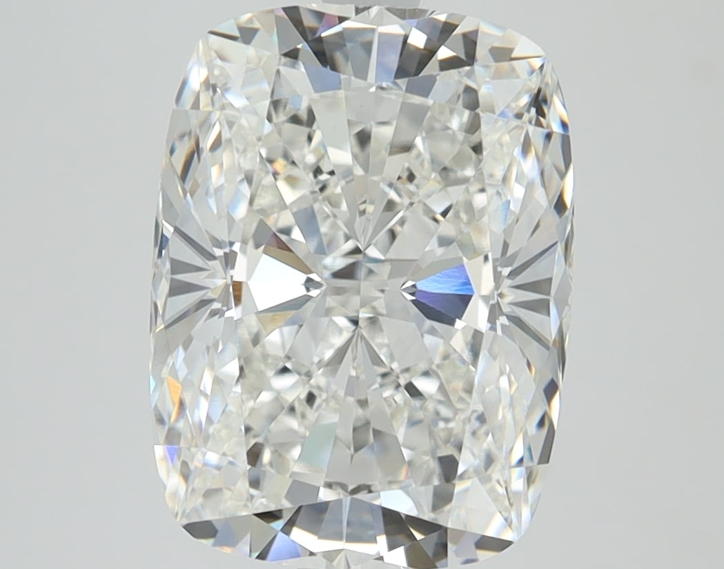 Loose Diamond - CUSHION 4.06ct F VVS2: Loose Diamond - CUSHION 4.06ct F VVS2 Source: This is a real non-mined Diamond that has been grown in a lab Shape: CUSHION Carats: 4.06 Color: F Clarity: VVS2 Certification: IGI Condition: Pre-Owned P