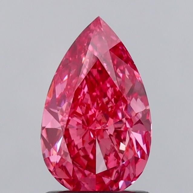 Loose Diamond - PEAR 1.46ct Fancy Vivid Pink SI1: Loose Diamond - PEAR 1.46ct Fancy Vivid Pink SI1 Source: This is a real non-mined Diamond that has been grown in a lab Shape: PEAR Carats: 1.46 Color: Fancy Vivid Pink Certification: IGI Video: