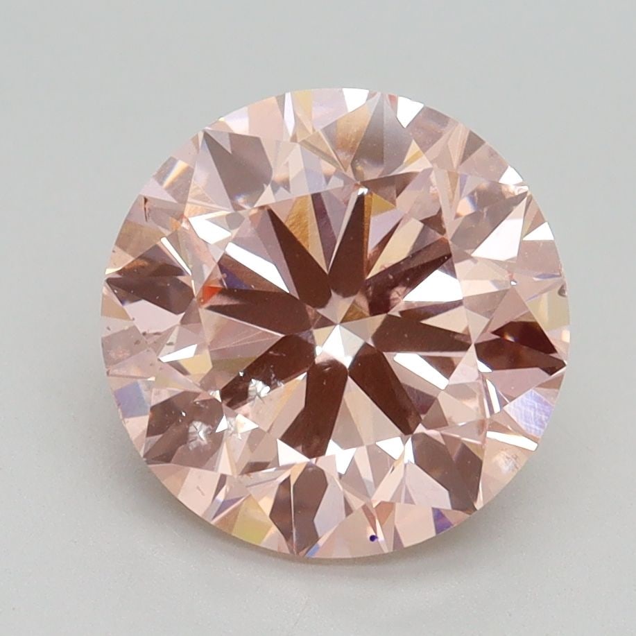 Loose Diamond - ROUND 3.0ct Fancy Intense Pink SI1: Loose Diamond - ROUND 3.0ct Fancy Intense Pink SI1 Source: This is a real non-mined Diamond that has been grown in a lab Shape: ROUND Carats: 3.0 Color: Fancy Intense Pink Certification: IGI Video: