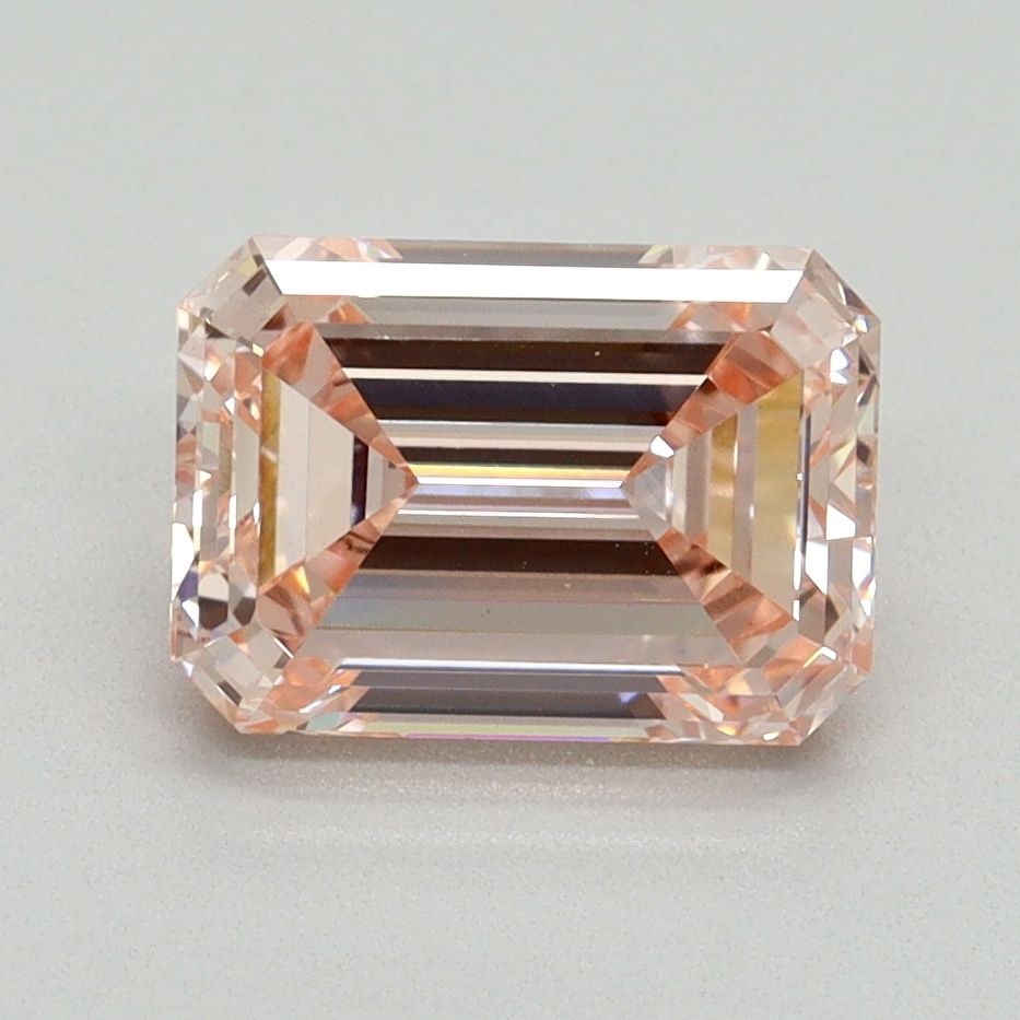 Loose Diamond - EMERALD 2.19ct Fancy Intense Pink VS1: Loose Diamond - EMERALD 2.19ct Fancy Intense Pink VS1 Source: This is a real non-mined Diamond that has been grown in a lab Shape: EMERALD Carats: 2.19 Color: Fancy Intense Pink Certification: IGI Vid