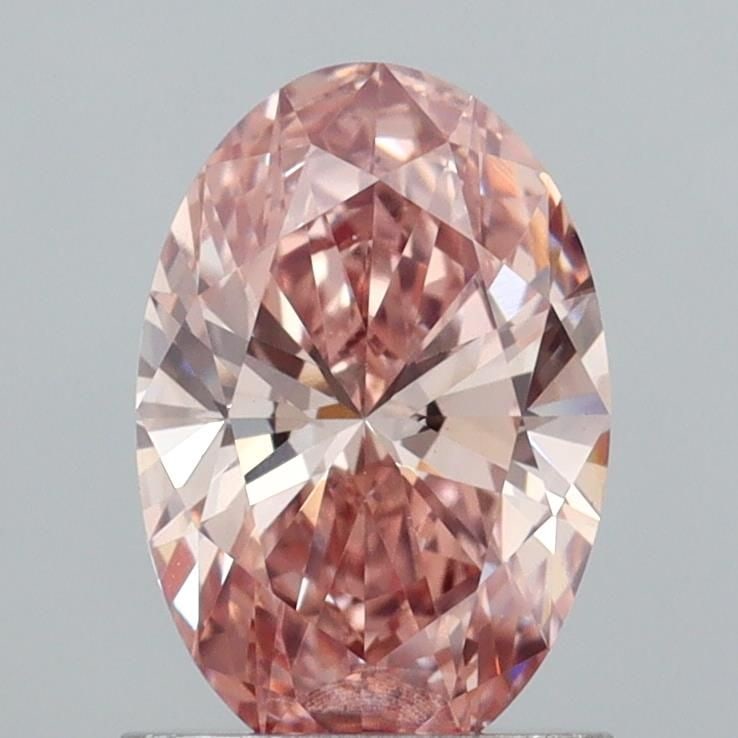 Loose Diamond - OVAL 1.05ct Fancy Intense Brown Pink VS1: Loose Diamond - OVAL 1.05ct Fancy Intense Brown Pink VS1 Source: This is a real non-mined Diamond that has been grown in a lab Shape: OVAL Carats: 1.05 Color: Fancy Intense Brown Pink Certification: I