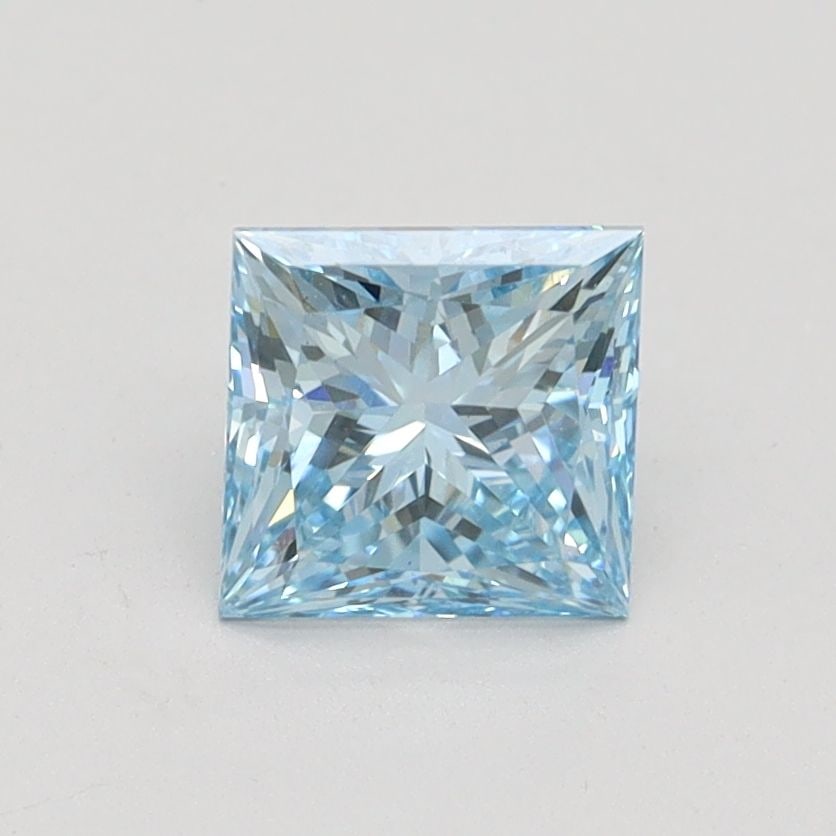 Loose Diamond - PRINCESS 1.01ct Fancy Intense Blue VS2: Loose Diamond - PRINCESS 1.01ct Fancy Intense Blue VS2 Source: This is a real non-mined Diamond that has been grown in a lab Shape: PRINCESS Carats: 1.01 Color: Fancy Intense Blue Certification: IGI V