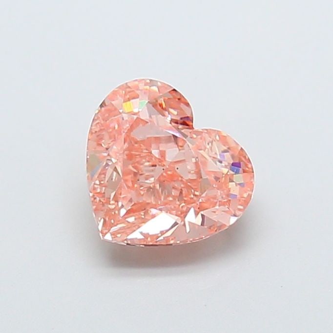 Loose Diamond - HEART 2.52ct Fancy Pinkish Brown VS1: Loose Diamond - HEART 2.52ct Fancy Pinkish Brown VS1 Source: This is a real non-mined Diamond that has been grown in a lab Shape: HEART Carats: 2.52 Color: Fancy Pinkish Brown Certification: IGI Video