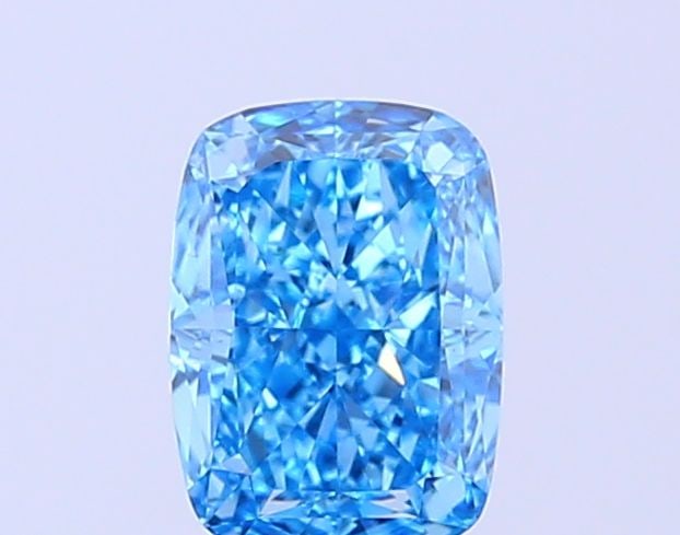Loose Diamond - CUSHION MODIFIED 1.35ct Fancy Vivid Blue VS1: Loose Diamond - CUSHION MODIFIED 1.35ct Fancy Vivid Blue VS1 Source: This is a real non-mined Diamond that has been grown in a lab Shape: CUSHION MODIFIED Carats: 1.35 Color: Fancy Vivid Blue Certific