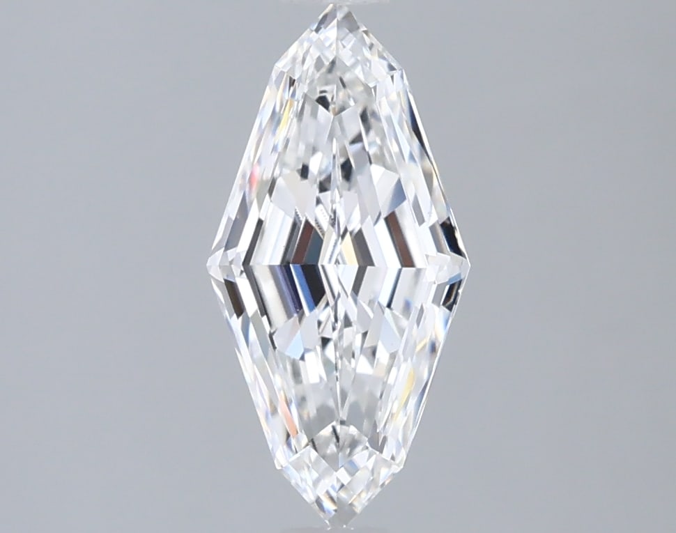 Loose Diamond - MARQUISE STEP CUT 1.28ct E VVS2: Loose Diamond - MARQUISE STEP CUT 1.28ct E VVS2 Source: This is a real non-mined Diamond that has been grown in a lab Shape: MARQUISE STEP CUT Carats: 1.28 Color: E Clarity: VVS2 Certification: IGI Co