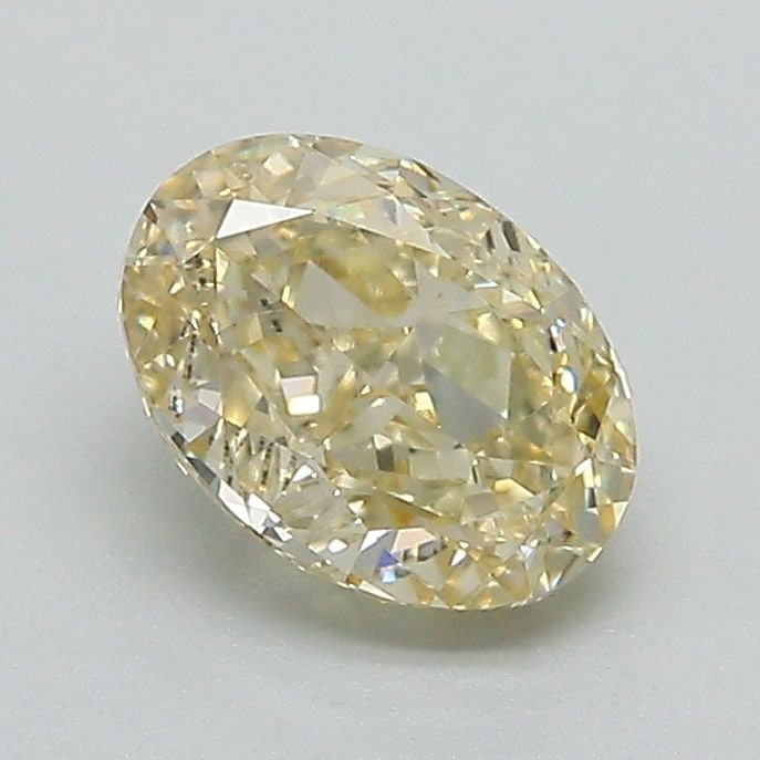 Loose Diamond - OVAL 1.08ct Fancy Yellow VS1: Loose Diamond - OVAL 1.08ct Fancy Yellow VS1 Source: This is a real non-mined Diamond that has been grown in a lab Shape: OVAL Carats: 1.08 Color: Fancy Yellow Certification: IGI Video: