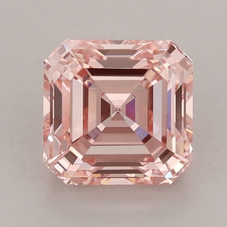 Loose Diamond - ASSCHER 2.08ct Fancy Vivid Pink VS1: Loose Diamond - ASSCHER 2.08ct Fancy Vivid Pink VS1 Source: This is a real non-mined Diamond that has been grown in a lab Shape: ASSCHER Carats: 2.08 Color: Fancy Vivid Pink Certification: IGI Video:
