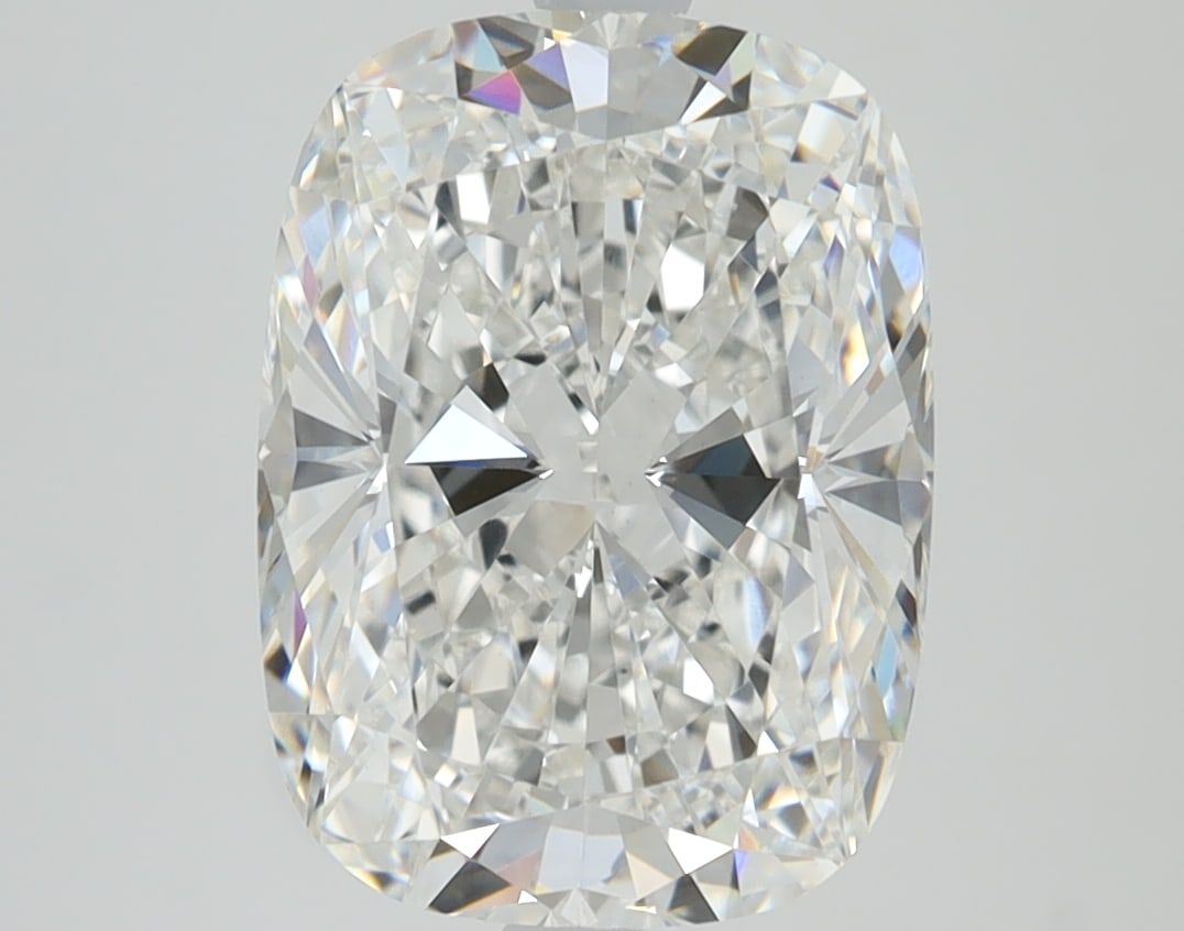Loose Diamond - CUSHION 4.09ct F VVS2: Loose Diamond - CUSHION 4.09ct F VVS2 Source: This is a real non-mined Diamond that has been grown in a lab Shape: CUSHION Carats: 4.09 Color: F Clarity: VVS2 Certification: IGI Condition: Pre-Owned P