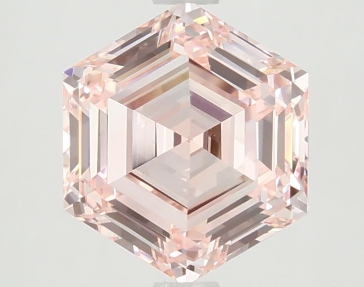 Loose Diamond - HEXAGONAL 2.51ct Fancy Intense Pink VVS2: Loose Diamond - HEXAGONAL 2.51ct Fancy Intense Pink VVS2 Source: This is a real non-mined Diamond that has been grown in a lab Shape: HEXAGONAL Carats: 2.51 Color: Fancy Intense Pink Certification: IG