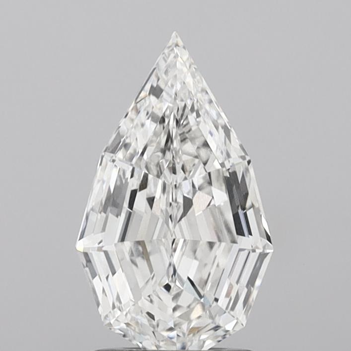 Loose Diamond - PEAR STEP 1.59ct E VS1: Loose Diamond - PEAR STEP 1.59ct E VS1 Source: This is a real non-mined Diamond that has been grown in a lab Shape: PEAR STEP Carats: 1.59 Color: E Clarity: VS1 Certification: IGI Condition: Pre-Owned