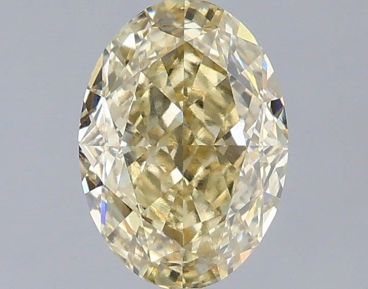 Loose Diamond - OVAL 1.6ct Fancy Yellow VVS2: Loose Diamond - OVAL 1.6ct Fancy Yellow VVS2 Source: This is a real non-mined Diamond that has been grown in a lab Shape: OVAL Carats: 1.6 Color: Fancy Yellow Certification: IGI Video: