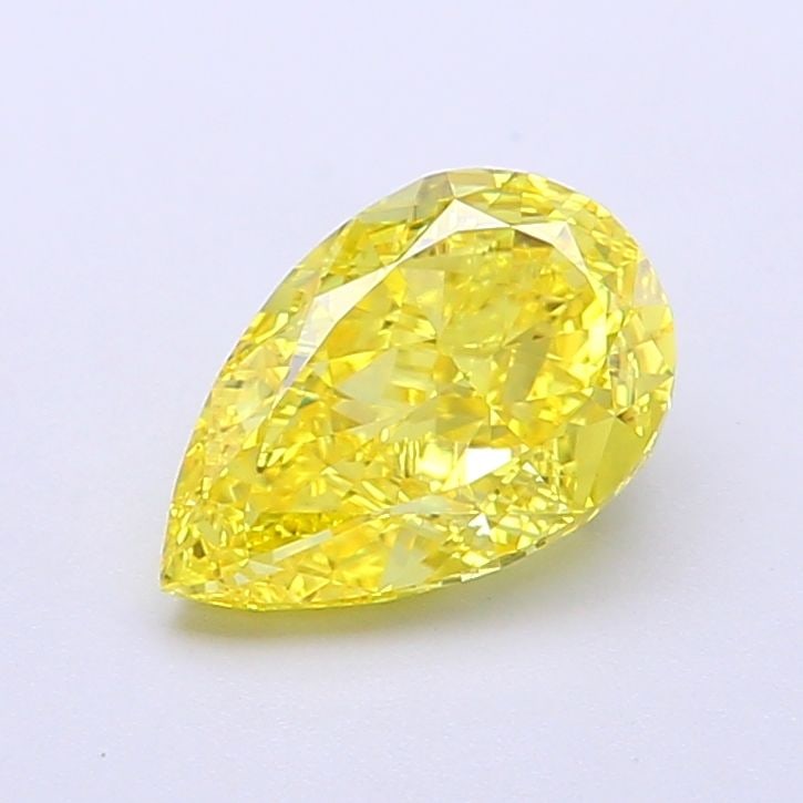 Loose Diamond - PEAR 1.62ct Fancy Vivid Yellow VS1: Loose Diamond - PEAR 1.62ct Fancy Vivid Yellow VS1 Source: This is a real non-mined Diamond that has been grown in a lab Shape: PEAR Carats: 1.62 Color: Fancy Vivid Yellow Certification: IGI Video: