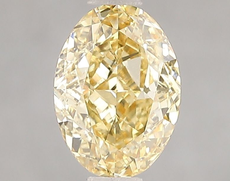 Loose Diamond - OVAL 1.6ct Fancy Intense Yellow VS1: Loose Diamond - OVAL 1.6ct Fancy Intense Yellow VS1 Source: This is a real non-mined Diamond that has been grown in a lab Shape: OVAL Carats: 1.6 Color: Fancy Intense Yellow Certification: IGI Video: