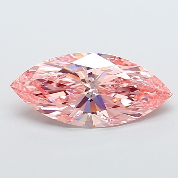 Loose Diamond - MARQUISE 5.08ct Fancy Vivid Pink VS2: Loose Diamond - MARQUISE 5.08ct Fancy Vivid Pink VS2 Source: This is a real non-mined Diamond that has been grown in a lab Shape: MARQUISE Carats: 5.08 Color: Fancy Vivid Pink Certification: IGI Video