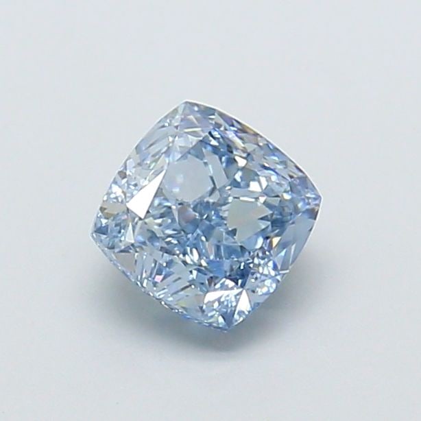 Loose Diamond - CUSHION MODIFIED 1.0ct Fancy Vivid Blue VVS2: Loose Diamond - CUSHION MODIFIED 1.0ct Fancy Vivid Blue VVS2 Source: This is a real non-mined Diamond that has been grown in a lab Shape: CUSHION MODIFIED Carats: 1.0 Color: Fancy Vivid Blue Certifica