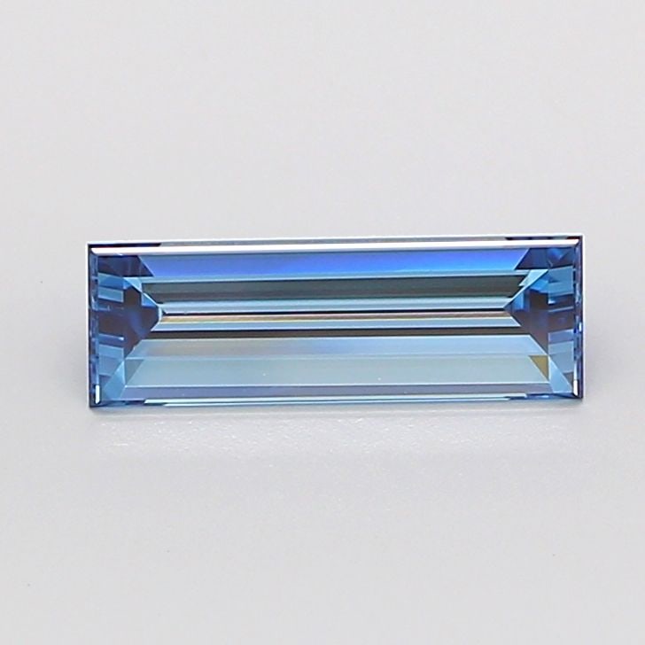 Loose Diamond - BAGUETTE 1.87ct Fancy Intense Blue VS1: Loose Diamond - BAGUETTE 1.87ct Fancy Intense Blue VS1 Source: This is a real non-mined Diamond that has been grown in a lab Shape: BAGUETTE Carats: 1.87 Color: Fancy Intense Blue Certification: IGI V